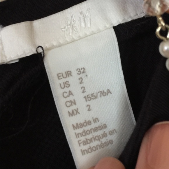 NWOT Black H&M Shift Dress - Picture 6 of 7